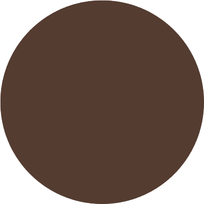 Círculo marrón oscuro