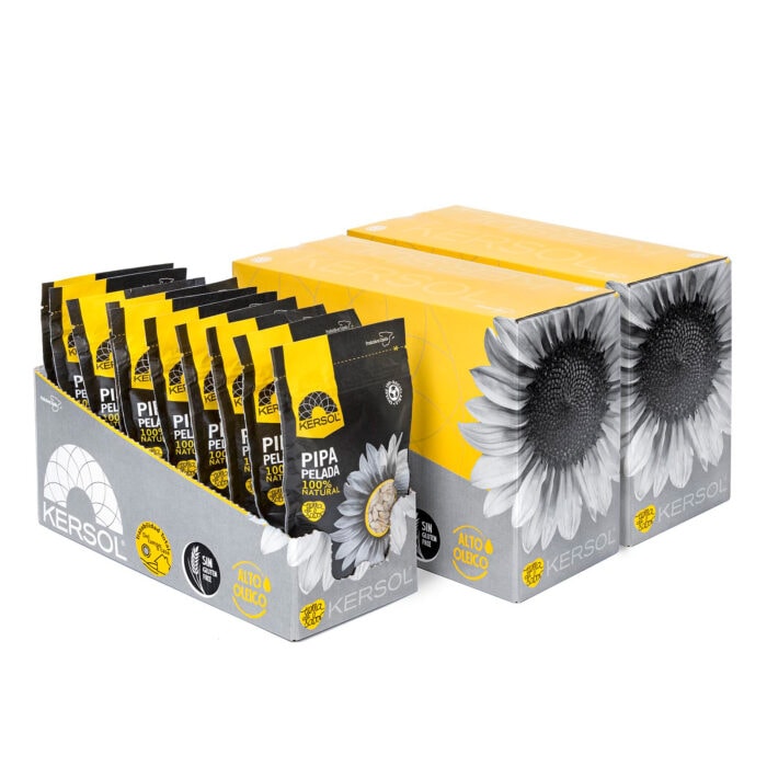 Pipas de girasol peladas sin sal Kersol 140g