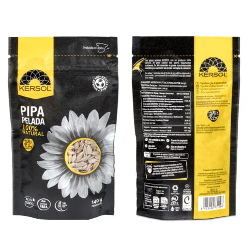 Paquete Pipa de Girasol pelada Kersol 85g